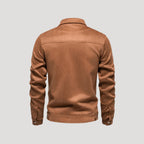 Herr bomberjacka i varsity stil för vår och höst