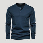 Herr långärmad t-shirt för träning och vardag 0