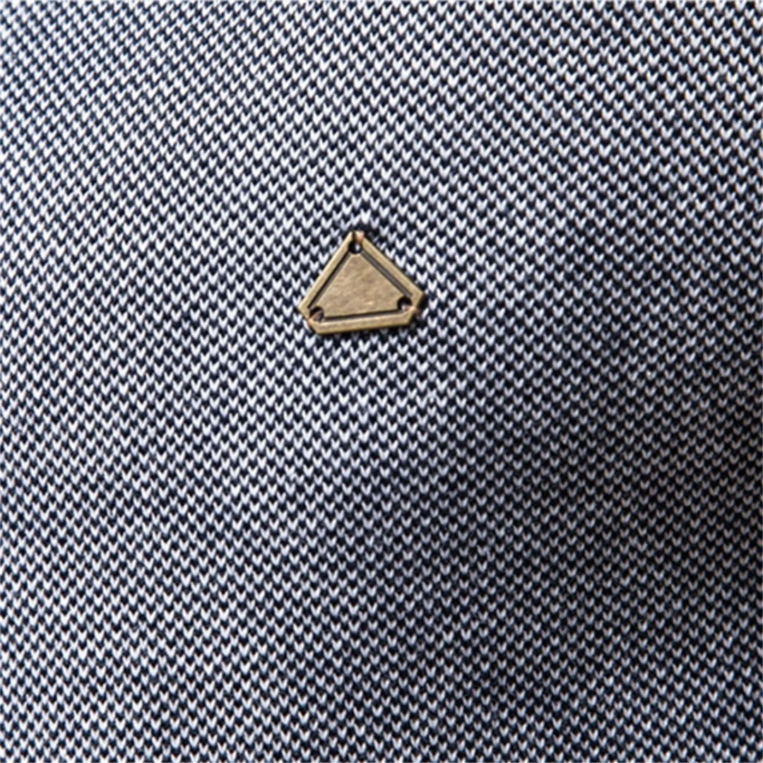 Herr stickad bomberjacka med dragkedja för alla årstider