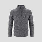 Herr ulltröja halv zip för svala dagar 1