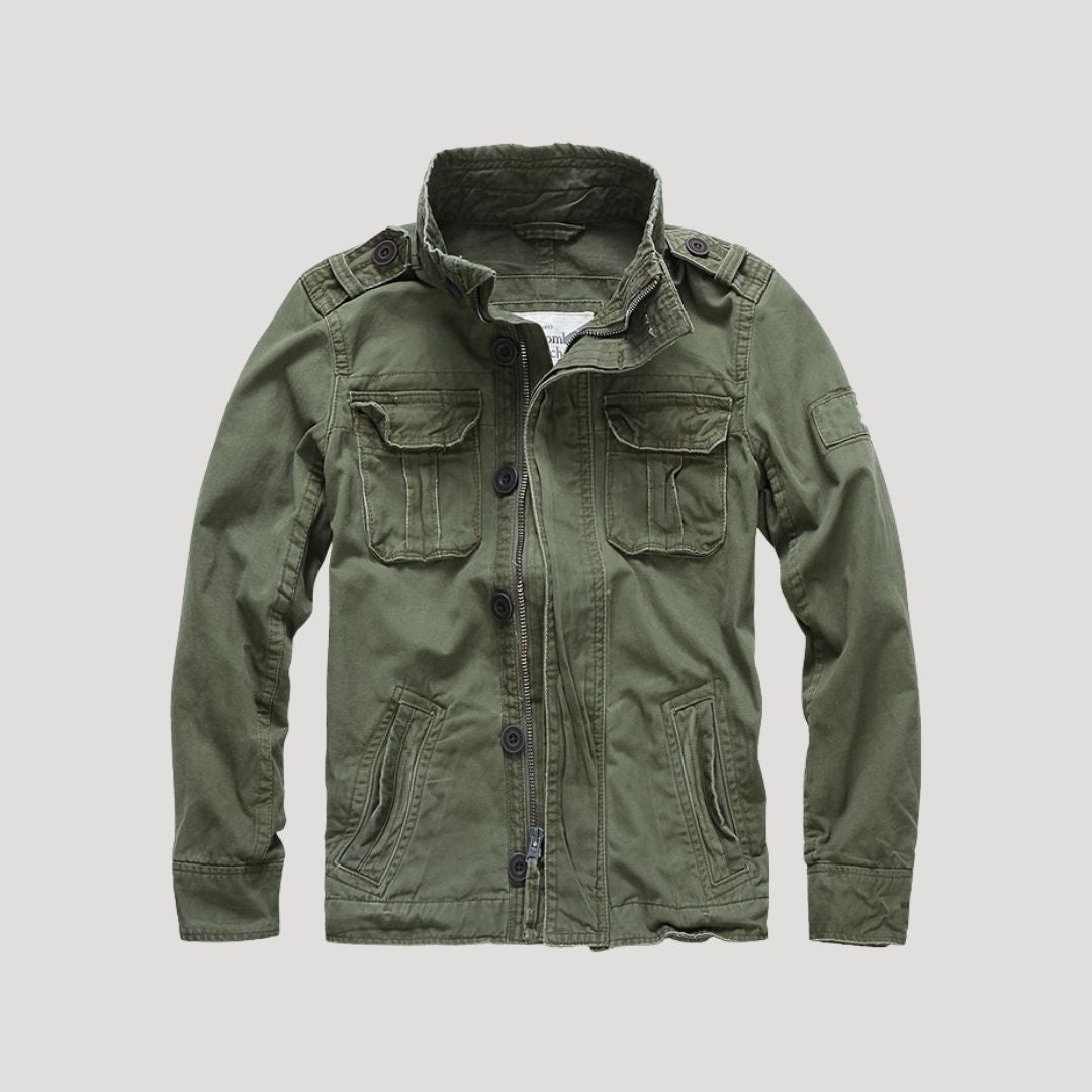 Herr vadderad bomberjacka vinter med dragkedja och huva