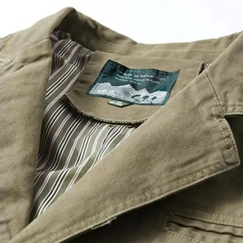 Herr vattentät jacka med justerbar huva för utomhusbruk 4