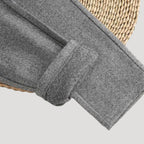 Herrbyxor i herringbone med hög midja för stiliga tillfällen 8