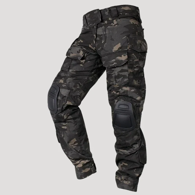 Herr Cargobyxor Camouflage Flera Fickor Outdoor