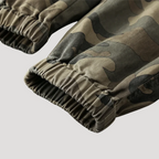 Herr Joggerbyxor Camouflage Elastisk Midja