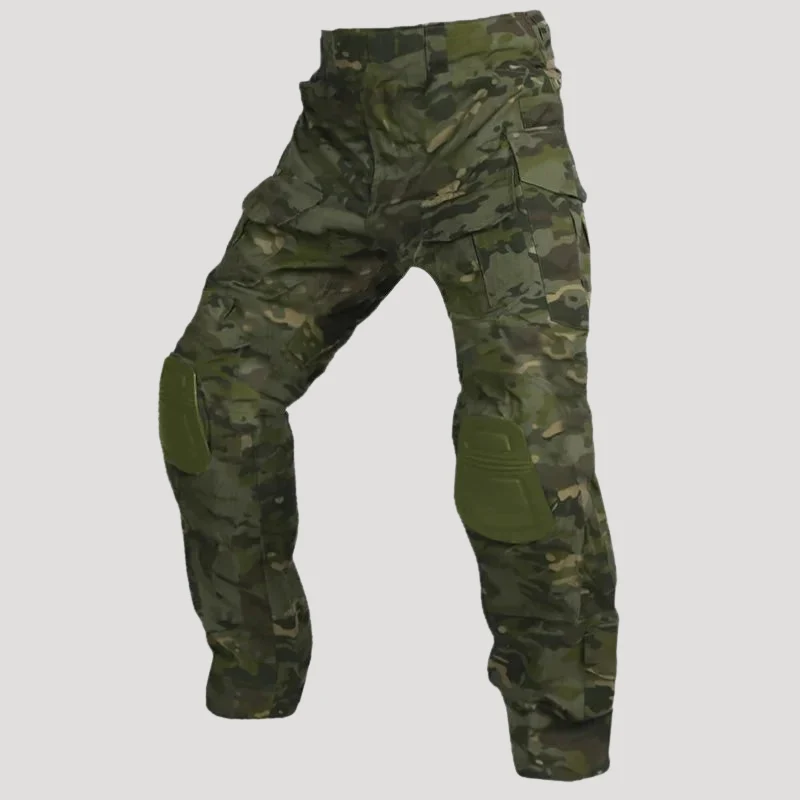 Herr Cargobyxor Camouflage Flera Fickor Outdoor