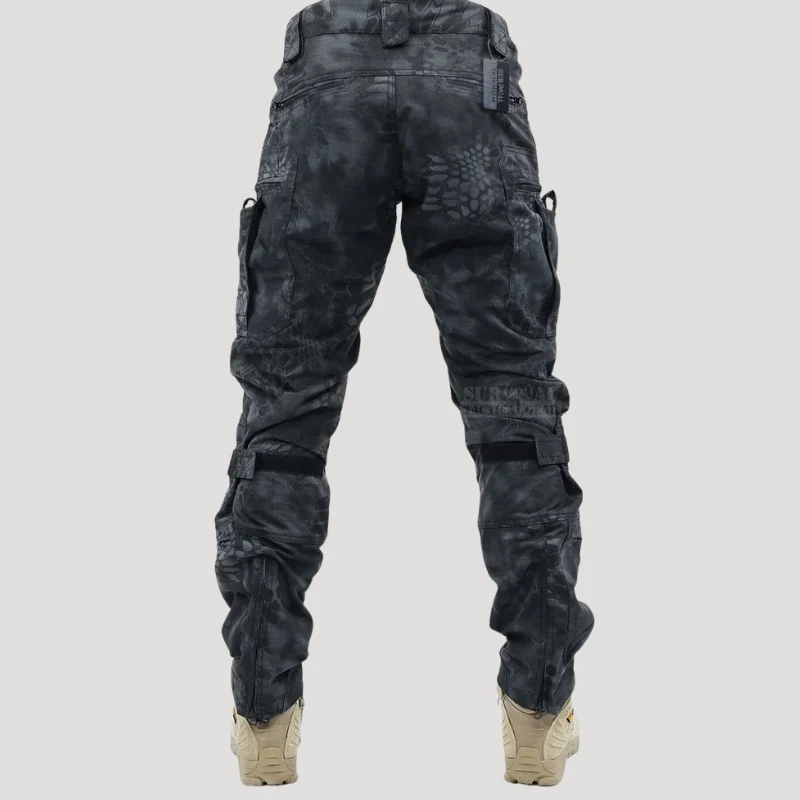 Herr Cargobyxor Camouflage Flera Fickor Outdoor