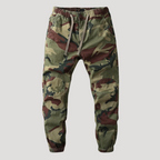 Herr Joggerbyxor Camouflage Elastisk Midja